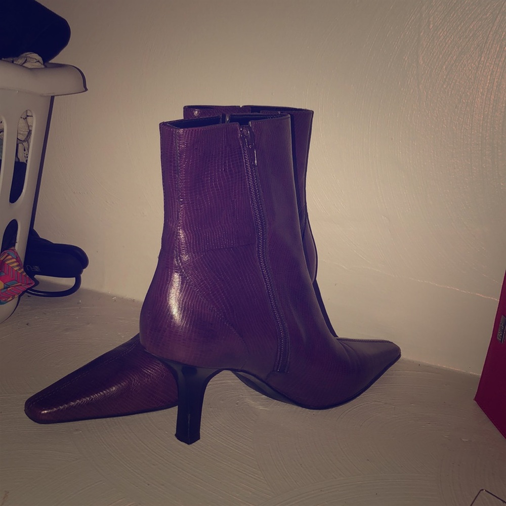 Purple Gianni Bini Boots 8 1/2